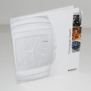 Rado Chronograph Quartz Beschreibung