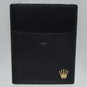 Rolex Lederetui,Tasche Schwarz