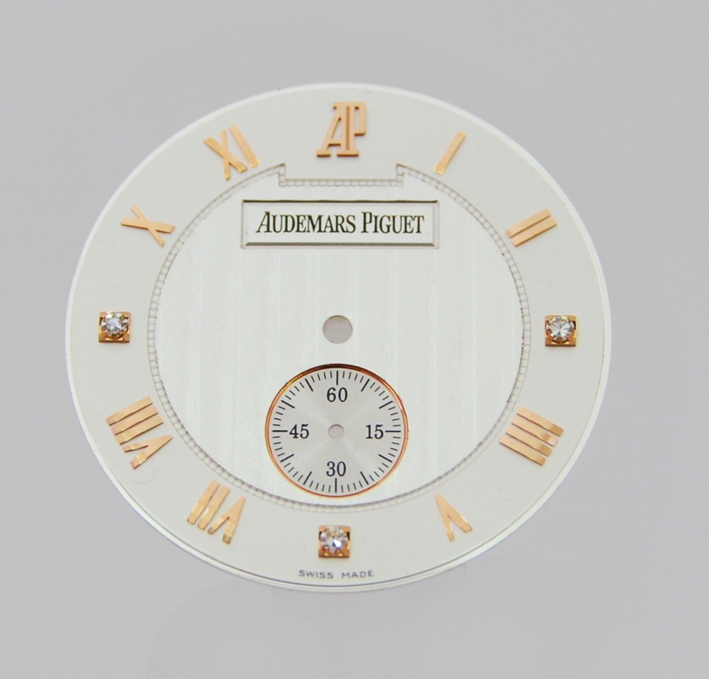 Audemars Piguet Jules Audemars Vintage Diamant 3-6-9 Zifferblatt