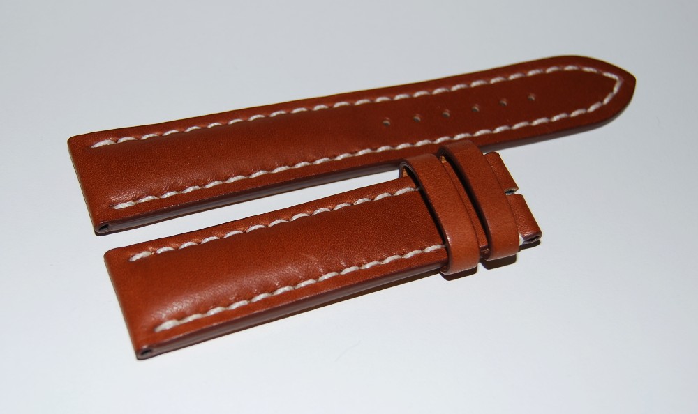 Breitling Kalbslederband für Dornschliesse Braun 22-20 mm