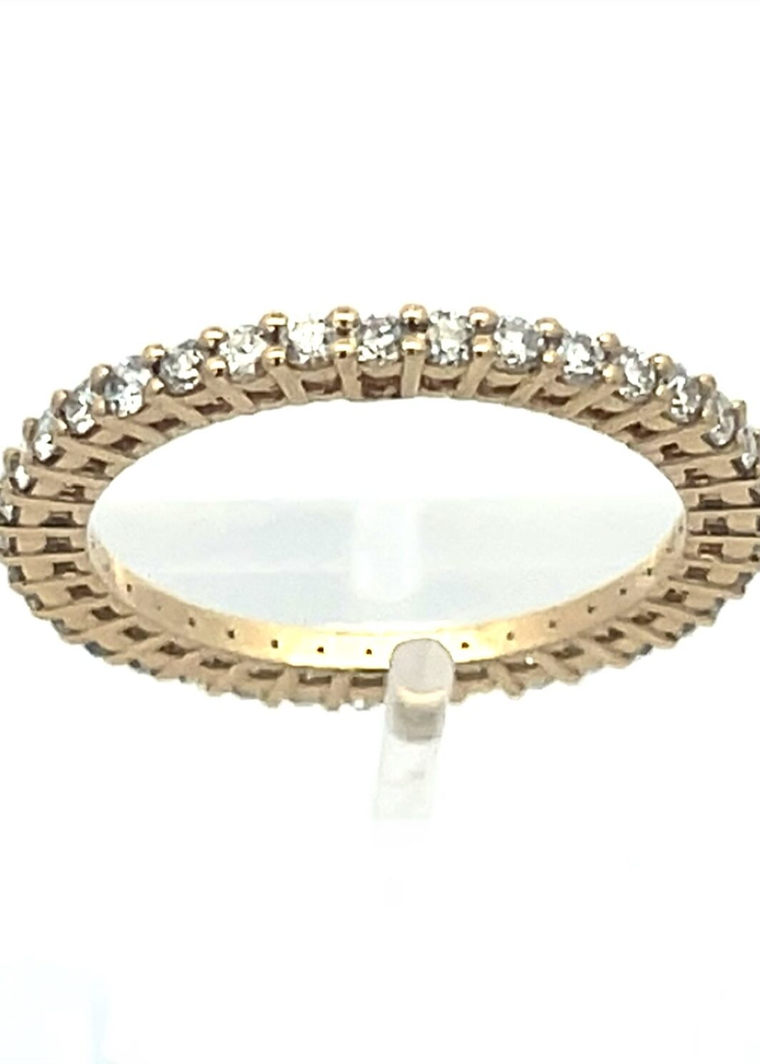 Memory Ring 585 Gelbgold Ringgröße 53 0,75ct Diamanten
