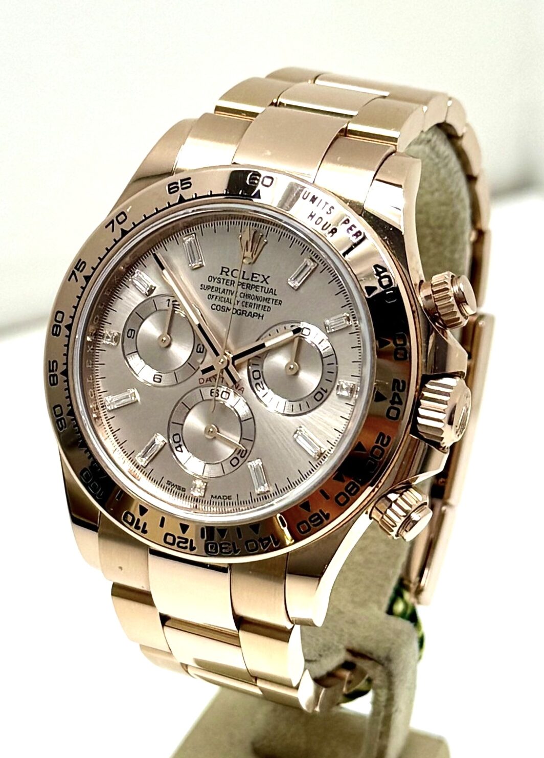 Rolex Daytona 750 Rosegold Ivory Diamant