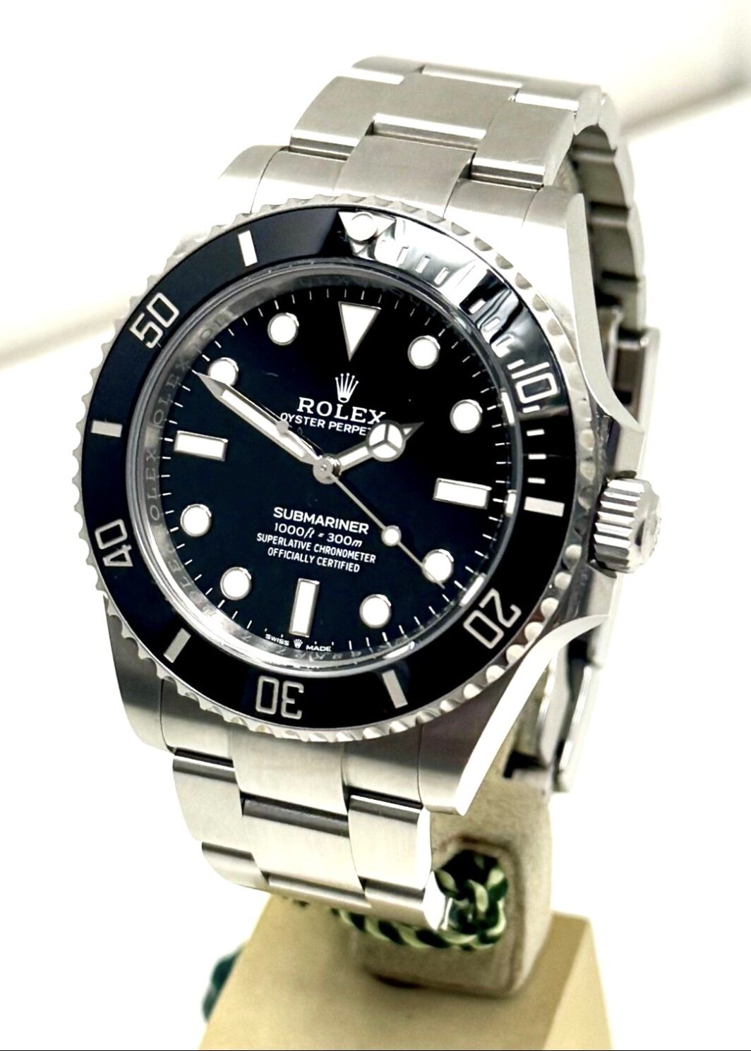 Rolex Submariner 41 No Date in Stahl Box und Papiere aus 01.2025