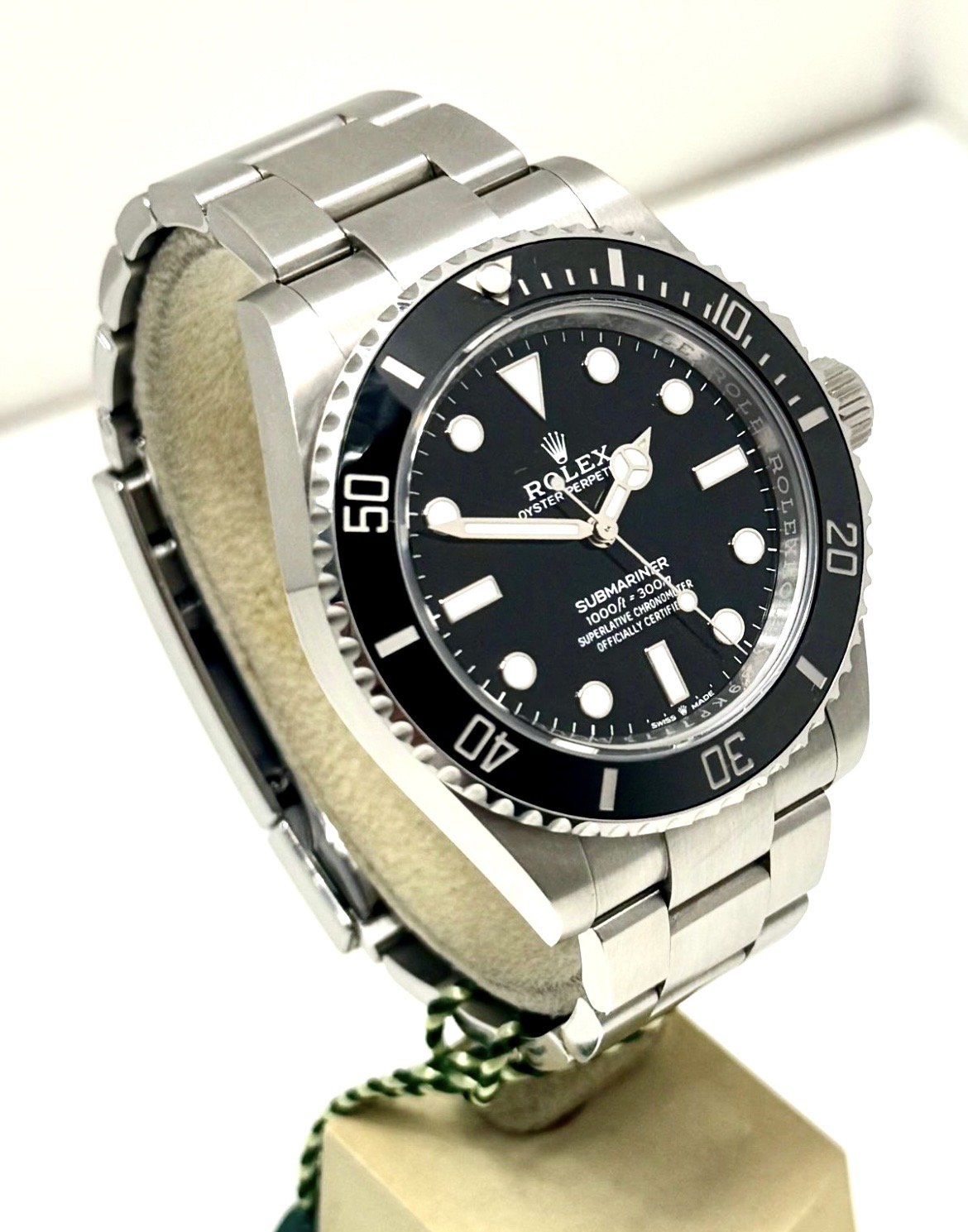 Rolex Submariner 41 No Date in Stahl