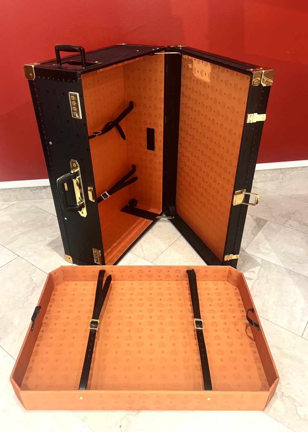 MCM Vintage Kleiderkoffer Wardrobe Trunk