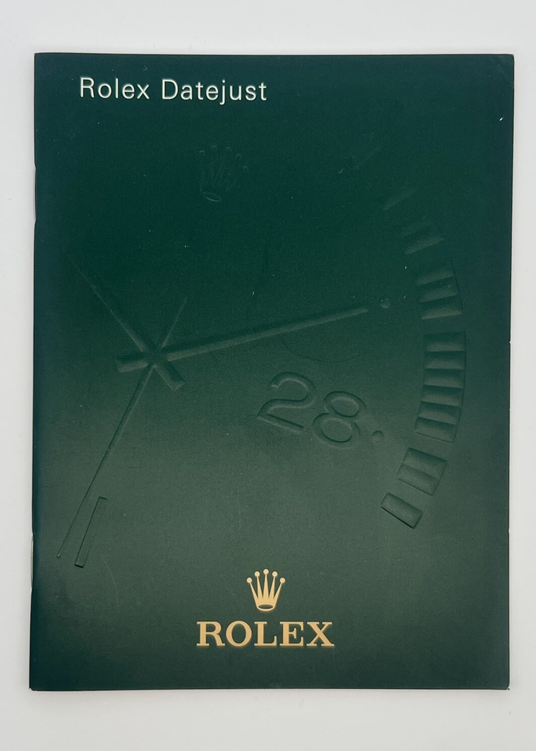 Rolex Datejust Booklet