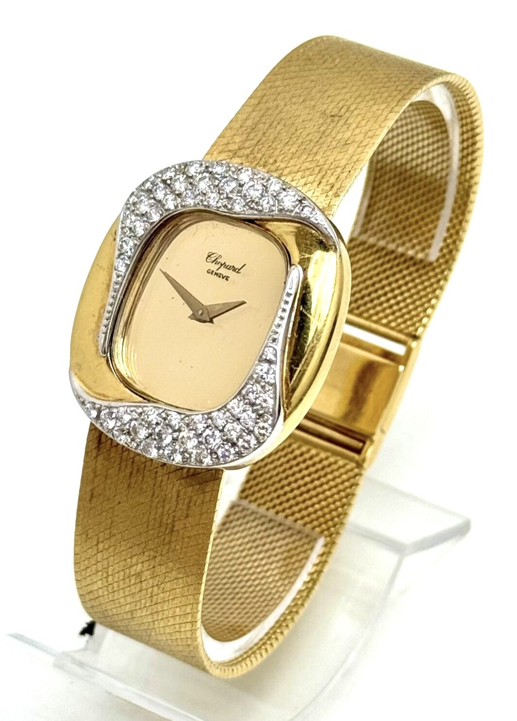 Chopard Damen Uhr Vintage m. Diamanten Box und Papiere aus 1976