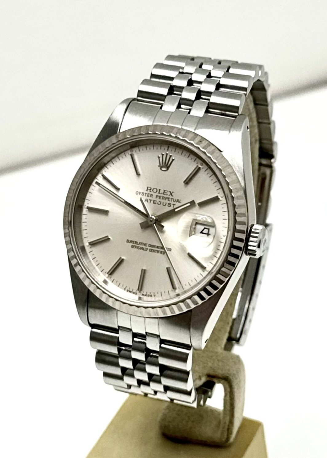 Rolex Datejust 36 Vintage mit Papiere aus 1999