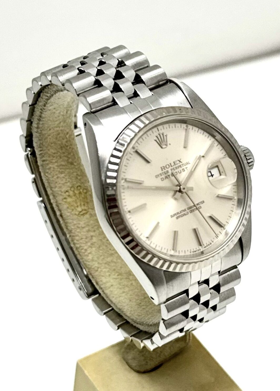 Rolex Datejust 36 Vintage mit Papiere aus 1999