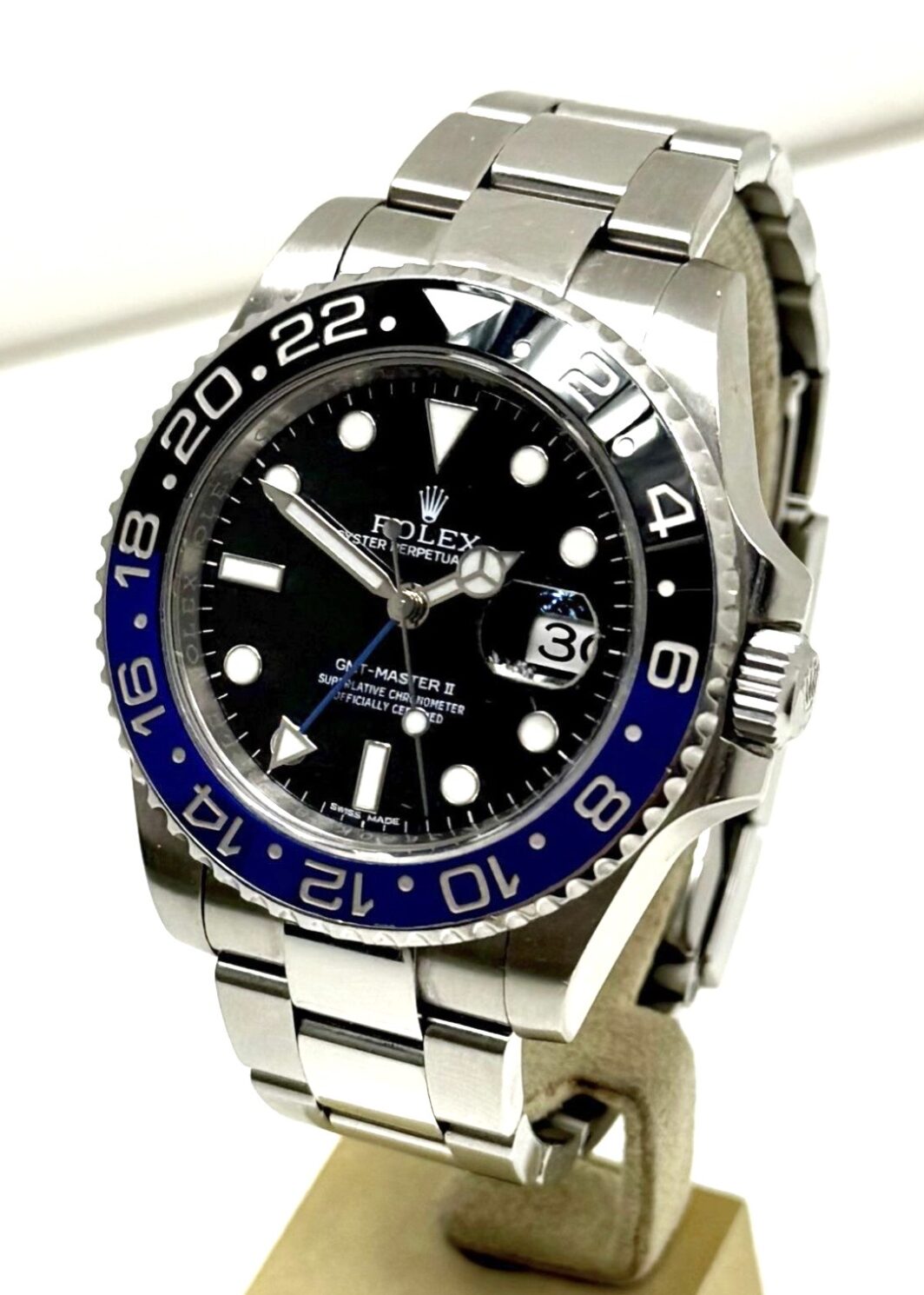 Rolex GMT-Master II Batman in Sahl Box und Papiere aus 2014