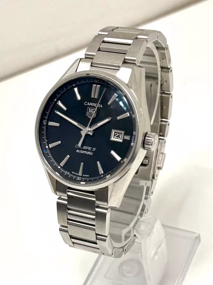 Tag Heuer Carrera Calibre 5 Automaik Stahl Box & Papiere aus 2018