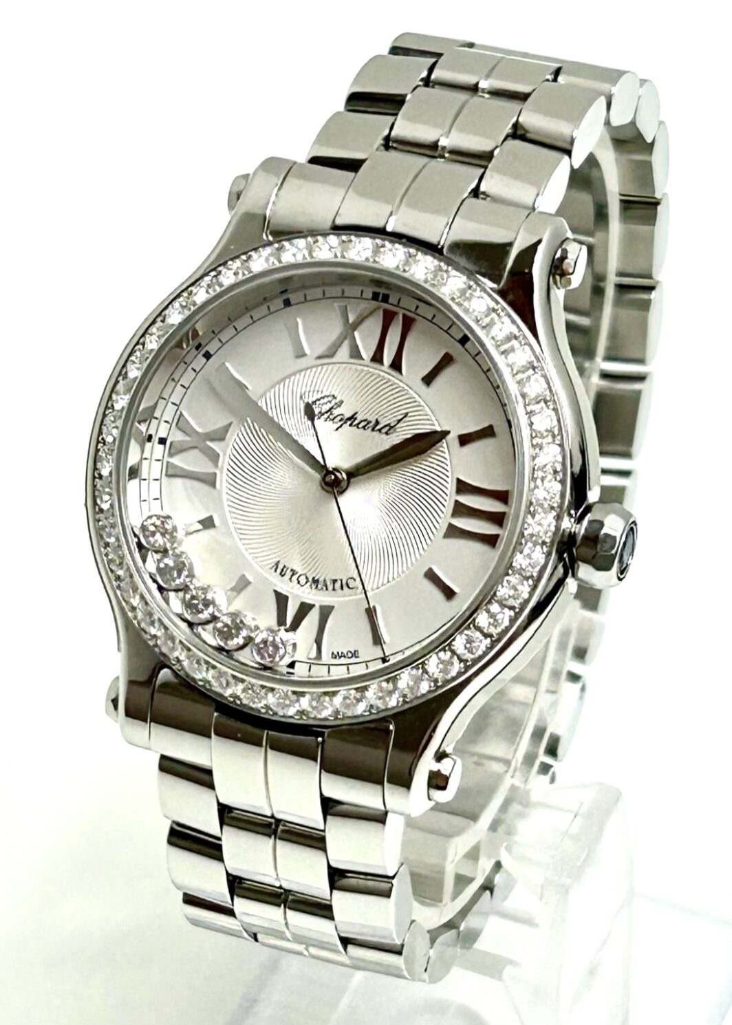 Chopard Happy Sport 33 in Stahl Automatic Brillanten
