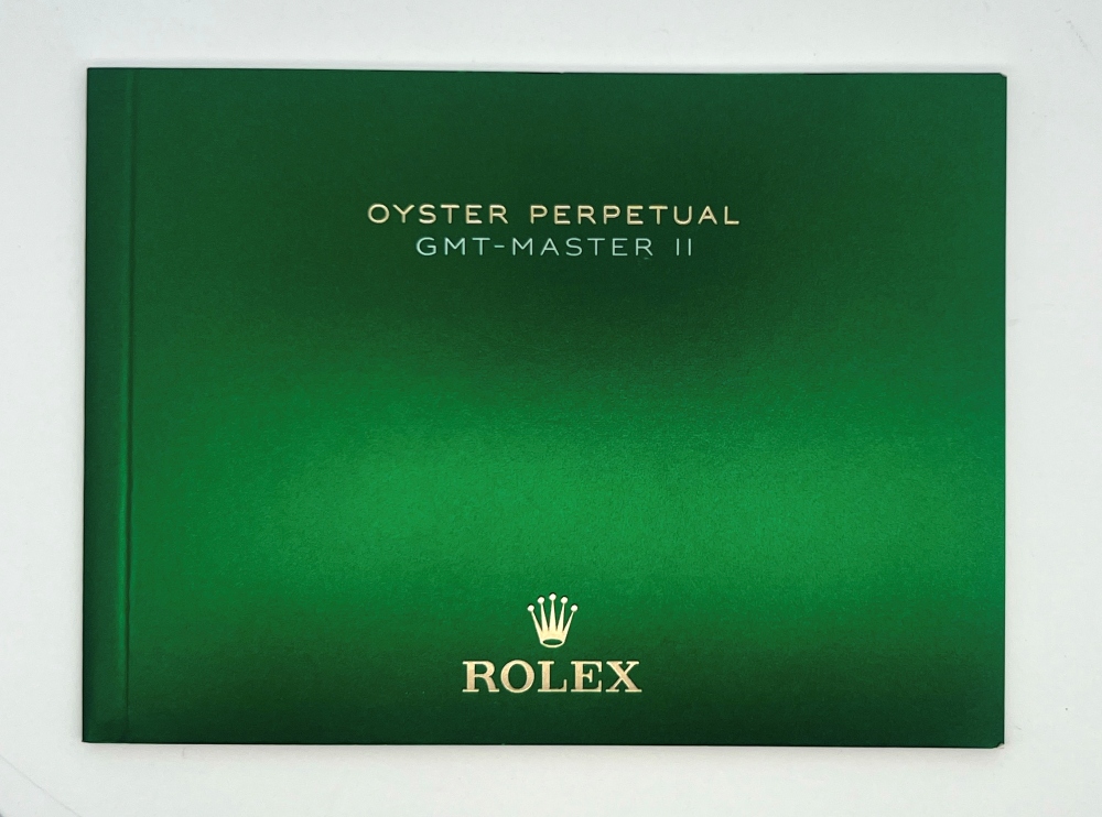 Oyster Perpetual GMT-Master II Booklet