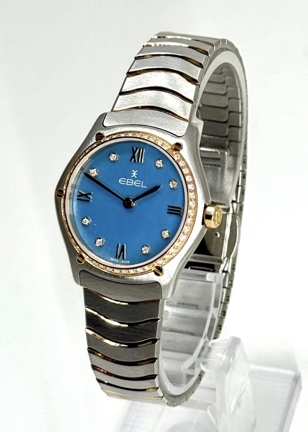 Ebel Sport Classic Damen Diamanten Stahl/Gold