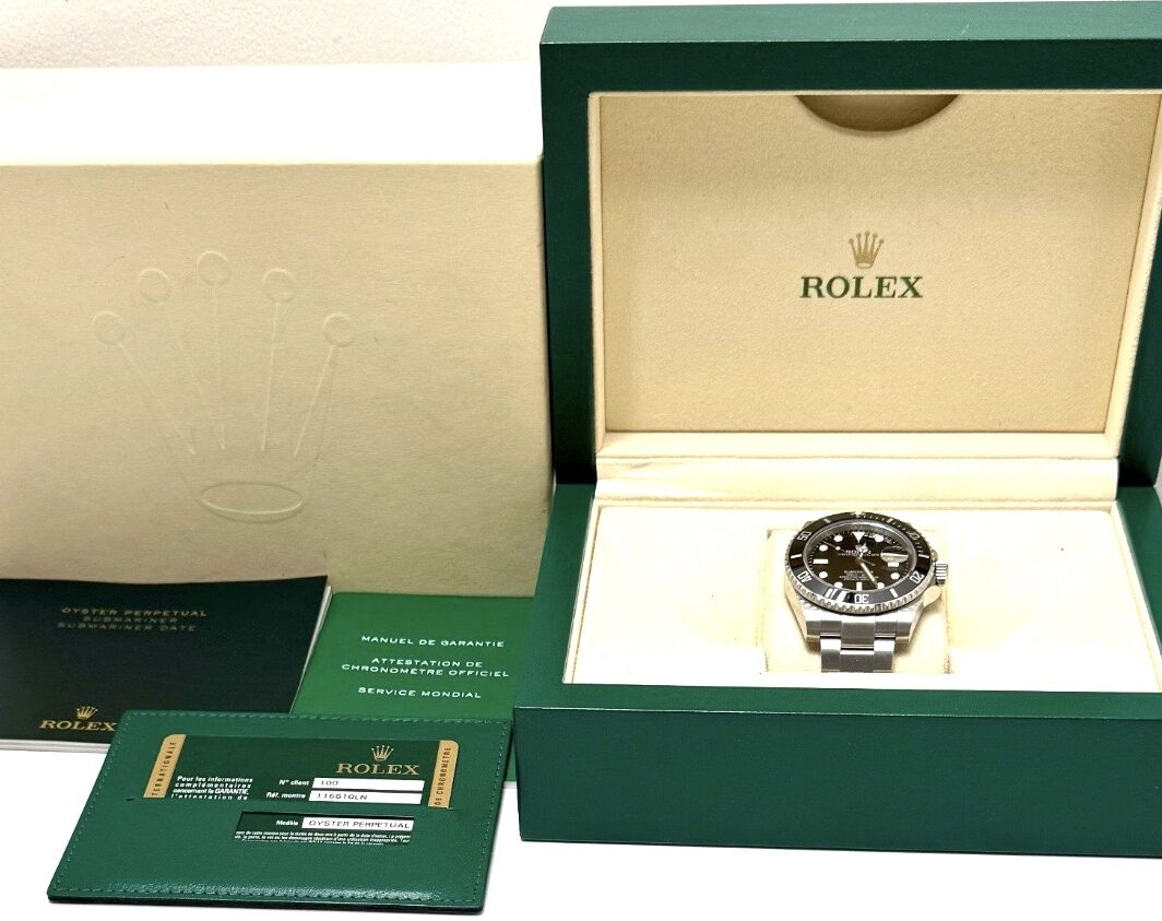 Rolex Submariner Date 40 in Stahl/Stahl LC100