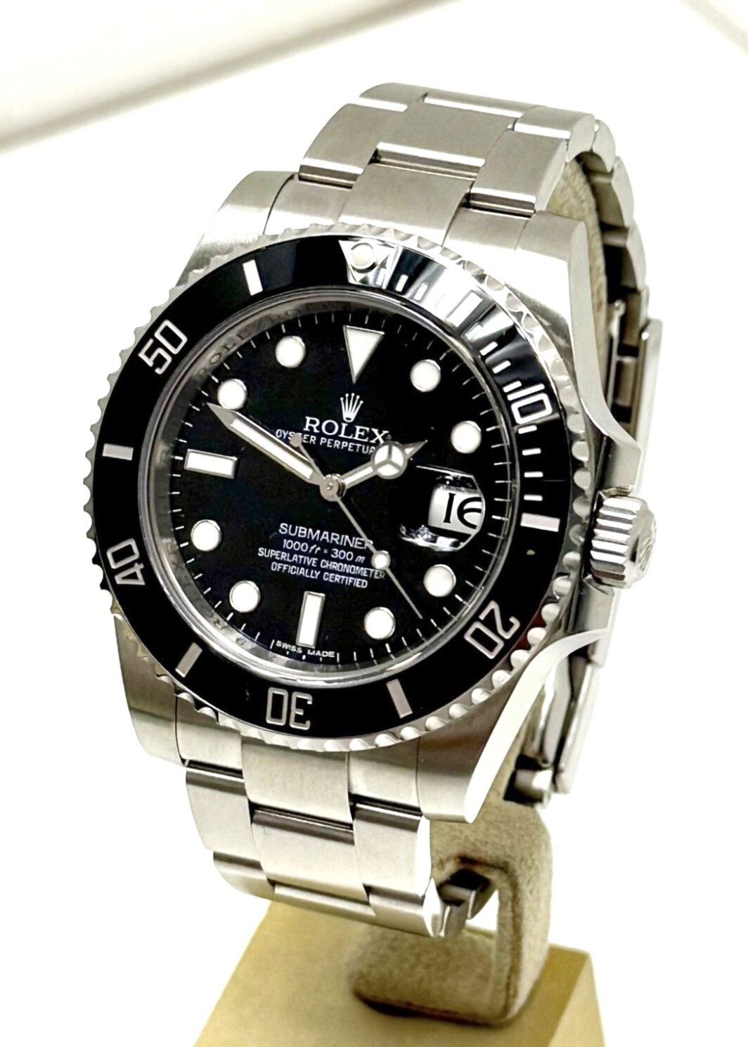 Rolex Submariner Date 40 in Stahl/Stahl LC100