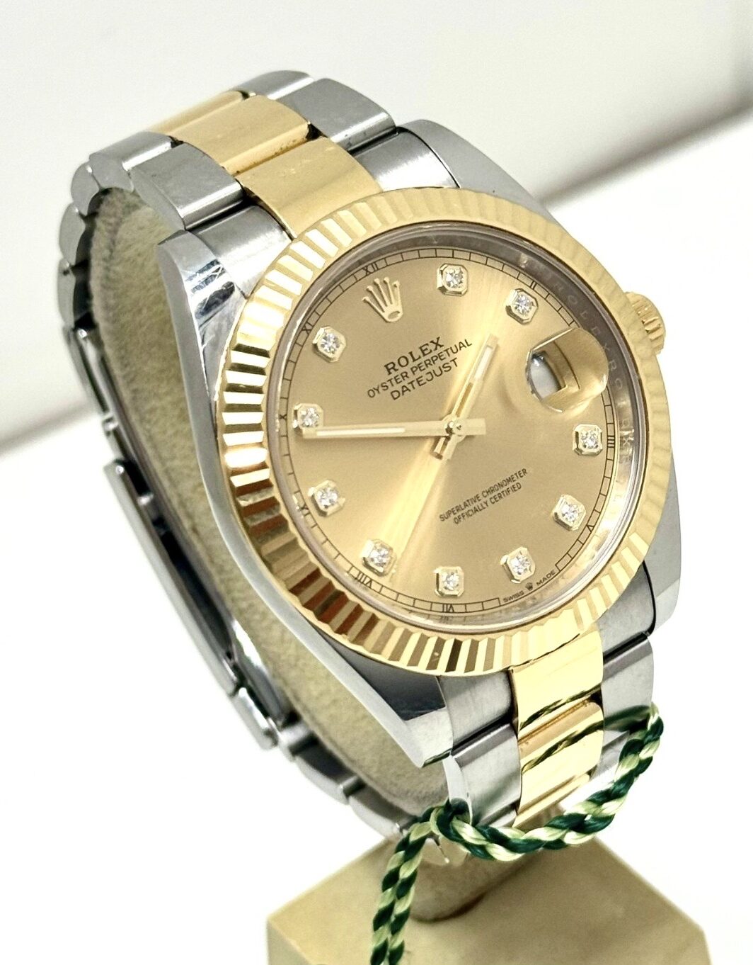 Rolex Datejust 41 LC100 StahlGold Diamant