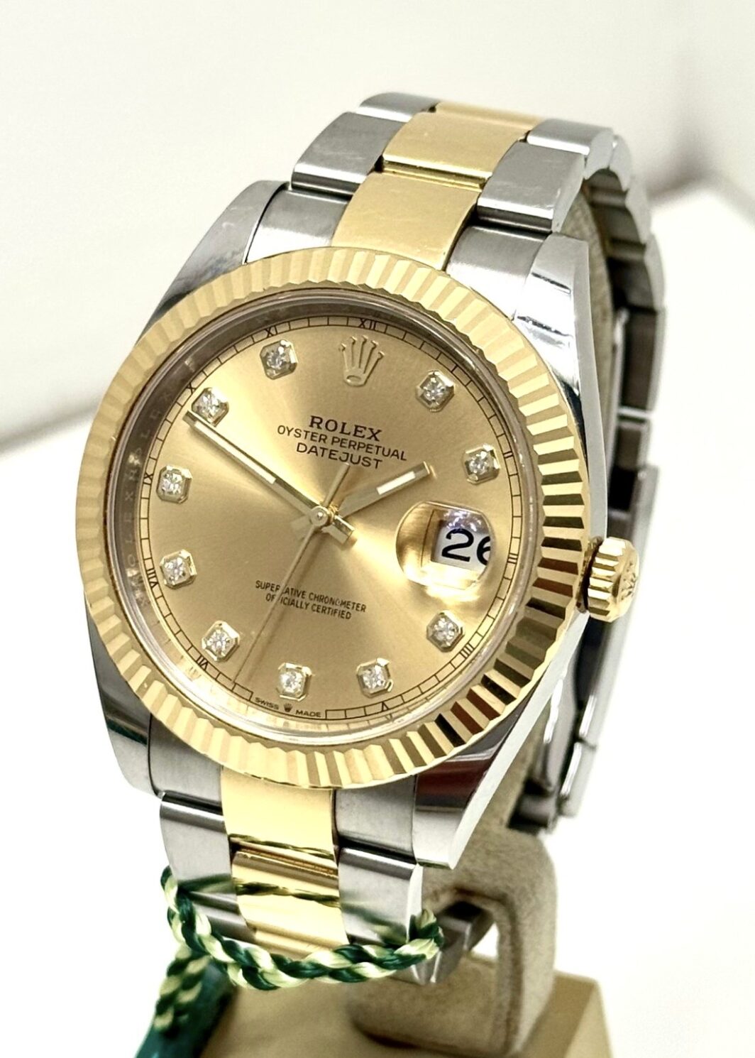 Rolex Datejust 41 LC100 StahlGold Diamant